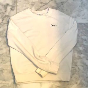 White Crewneck
